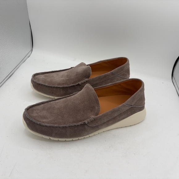 NEW Olukai KA’A Loafer Mens Size 13 Gray Leather Suede Slip On Casual Shoes main image 9